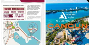 Presentan el dispositivo vial por el triatlón Astri Cancún