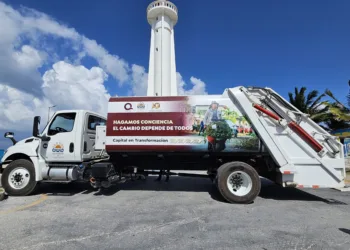 Mahahual ya tiene un nuevo camión recolector de basura