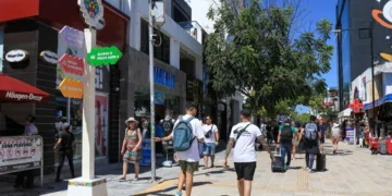 Con equipamiento urbano y vistosa señalética, Estefanía Mercado le cambia el rostro a la Quinta Avenida