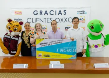 CRIM Tulum recibió importante donativo OXXO, gracias al trabajo entre iniciativa privada y gobierno