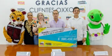 CRIM Tulum recibió importante donativo OXXO, gracias al trabajo entre iniciativa privada y gobierno