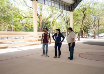 Otro espacio rescatado para el pueblo, Estefanía Mercado entrega el renovado Parque de la Noventa