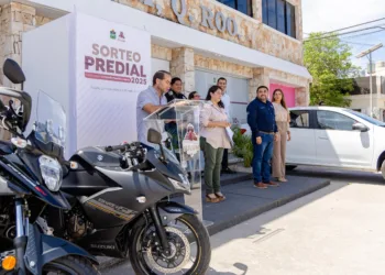 Sortean en Tulum un auto y dos motos por cumplir con el pago del predial