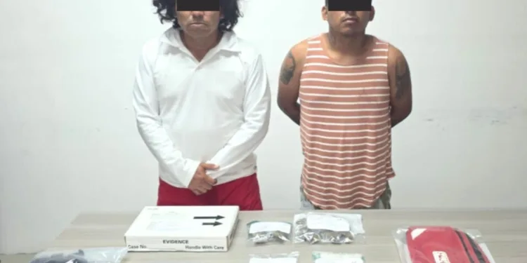 Captura FGE de Quintana Roo a dos sujetos implicados en el enfrentamiento con policías en un hotel de Isla Mujeres
