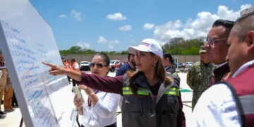 Encabeza Mara Lezama exitoso Simulacro Nacional de Protección Civil 2025 en Quintana Roo con más de 67 mil participantes