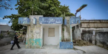 Van por el rescate de la caseta policial de la colonia Santa María