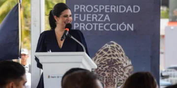Con una histórica inversión de 1,200 millones de pesos, Estefanía Mercado fortalece la seguridad ciudadana en Playa del Carmen