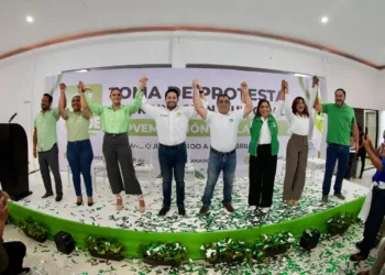 Se fortalece el Partido Verde, rumbo al 2027: Renán Sánchez