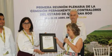 Reconocen la participación de la Magistrada Presidenta del TJAAQROO en la CPCEQROO