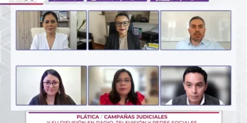 Realizan plática: “Campañas judiciales y su difusión en radio, televisión y redes sociales”