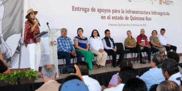 Se canalizan más de 119 millones de pesos para fortalecer la infraestructura hidroagrícola en Quintana Roo: Mara Lezama