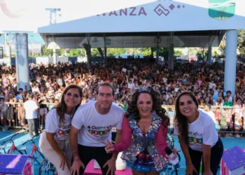 Con más de 8 mil asistentes celebra Mara Lezama el Día de la Niña y del Niño en Tulum con espectáculo de Tatiana