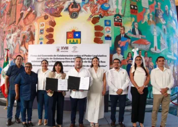 Tribunal de Justicia Administrativa y Anticorrupción firma convenio con el Congreso de Quintana Roo para garantizar asistencia jurídica gratuita