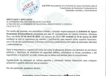 Nivardo Mena y su llamado de auxilio. En qué se gastó todo el dinero de Lázaro Cárdenas?