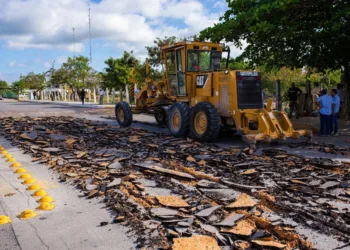 Estefanía Mercado da arranque a histórica repavimentación de la Avenida Mayapán; más de 18 MDP en inversión para beneficiar a más de 30 mil habitantes