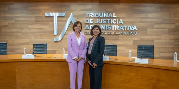 Intercambia tribunal de justicia administrativa de Guanajuato experiencias en justicia en línea con Quintana Roo