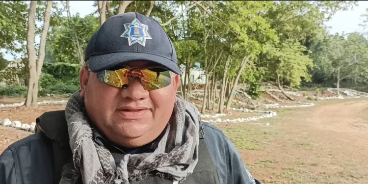 Policías recuperan unidad deportiva en Dziuché y crean un nuevo andador para la comunidad