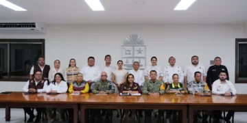Instala Mara Lezama Comité Operativo para la Temporada de Lluvias y Ciclones Tropicales 2025 en Quintana Roo