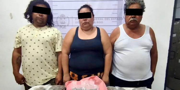 Taxista reportado como desaparecido en Tulum aparece entre detenidos por narcomenudeo