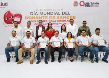 Destaca Mara Lezama la importancia de donar sangre para salvar vidas como un acto de amor, generosidad y empatía