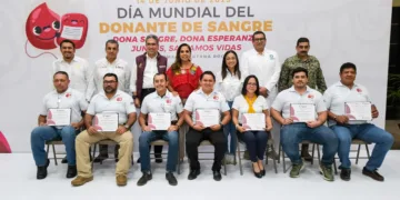 Destaca Mara Lezama la importancia de donar sangre para salvar vidas como un acto de amor, generosidad y empatía
