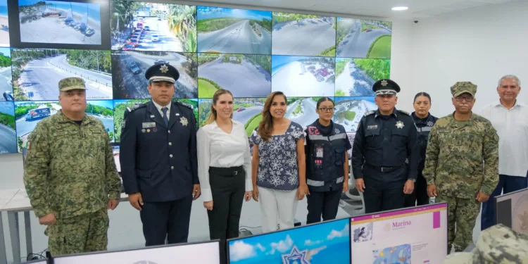 Pone en servicio Mara Lezama nuevo C2 en Costa Mujeres, que se incorpora a una red para construir la paz