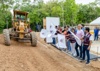 Con Hechos: Diego Castañón Completa Infraestructura Vital en Macario Gómez