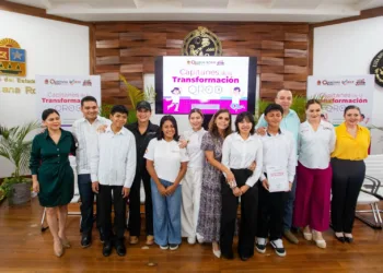 Con el respaldo de Verónica Lezama y Estefanía Mercado, niñas, niños y adolescentes asumen liderazgo en Quintana Roo