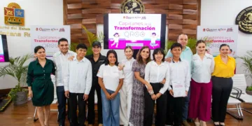 Con el respaldo de Verónica Lezama y Estefanía Mercado, niñas, niños y adolescentes asumen liderazgo en Quintana Roo