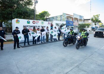Arranca «Operativo Verano Seguro» en Tulum con Fuerzas Coordinadas de los Tres Órdenes de Gobierno