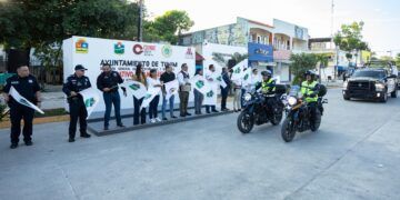 Arranca «Operativo Verano Seguro» en Tulum con Fuerzas Coordinadas de los Tres Órdenes de Gobierno