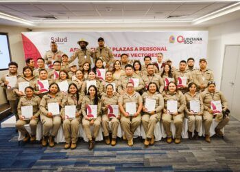 Mara Lezama Finaliza Basificación de Personal de Vectores en Quintana Roo