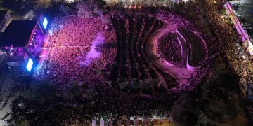 Más de 35 Mil Personas Disfrutan del Concierto de Belanova en la Plaza 28 de Julio de Playa del Carmen