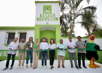 Inauguran Karen Castrejón y Renán Sánchez Tajonar la Casa Verde en Cozumel: una nueva sede para la militancia y las causas del pueblo