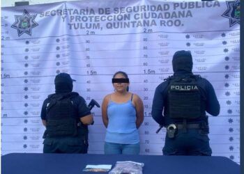 Operativo Contra el Narcomenudeo Deja una Mujer Detenida en Tulum