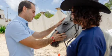 Diego Castañón Supervisa y Mejora el Centro de Equinoterapia del DIF Tulum