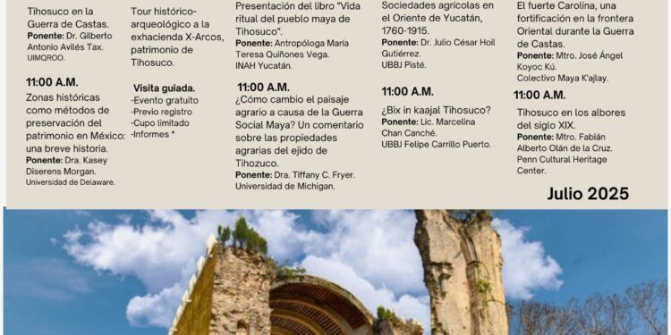 Conmemoran 178 Aniversario de la Guerra Social Maya con Eventos en Tihosuco y la Apertura de Nuevo Museo Comunitario