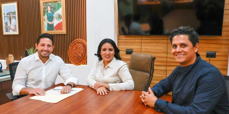 Renán Sánchez Tajonar y Blanca Merari Refuerzan la Unidad del Partido Verde en Puerto Morelos