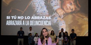 Mara Lezama lleva a las salas de cine, campaña “L@s niñ@s no se rompen”, llegará a más de medio millón de personas físicamente