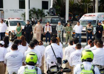 Estefanía Mercado Da Banderazo a Operativo Vacacional de Verano 2025 en Playa del Carmen