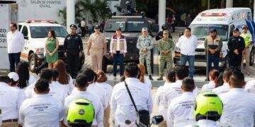 Estefanía Mercado Da Banderazo a Operativo Vacacional de Verano 2025 en Playa del Carmen