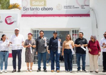 Estefanía Mercado Inaugura Segunda Unidad Médica “Salud Sin Tanto Choro” en Playa del Carmen