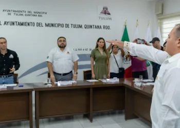 Diego Castañón Presenta a Edgar Aguilar Rico como Nuevo Secretario de Seguridad en Tulum