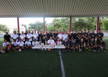 Fomenta IEQROO los valores de la democracia con torneo de fútbol