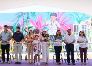 Mara Lezama y Atenea Gómez inauguran el primer Centro de Bienestar y Control Animal en Isla Mujeres