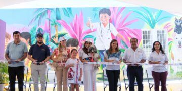 Mara Lezama y Atenea Gómez inauguran el primer Centro de Bienestar y Control Animal en Isla Mujeres