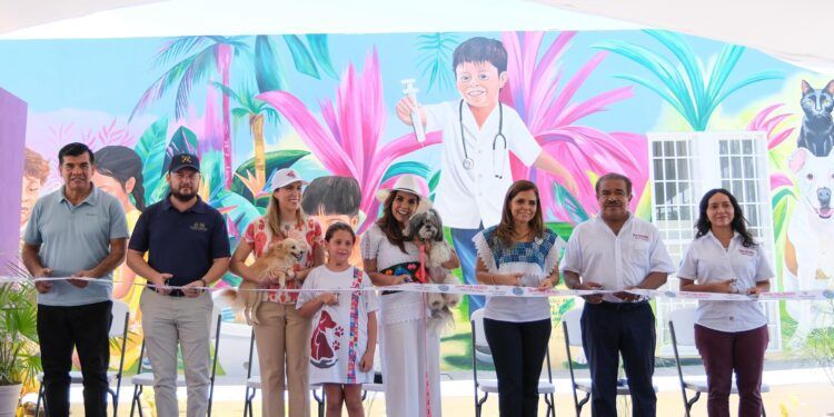Mara Lezama y Atenea Gómez inauguran el primer Centro de Bienestar y Control Animal en Isla Mujeres