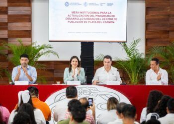 Estefanía Mercado impulsa avances clave en la actualización del Programa de Desarrollo Urbano de Playa del Carmen