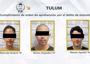 Detienen a Tres Presuntos Extorsionadores Vinculados a Ataque a Bar en Tulum