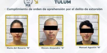 Detienen a Tres Presuntos Extorsionadores Vinculados a Ataque a Bar en Tulum